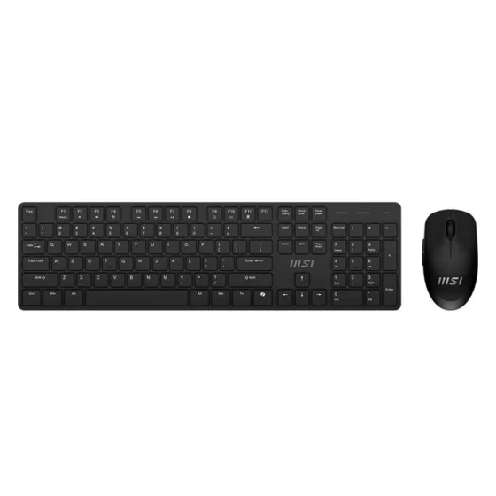 MSI FORGE K200 WIRELESS COMBO SIYAH KLAVYE MOUSE S