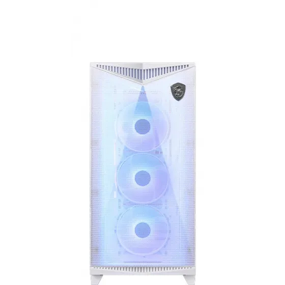 MSI MPG GUNGNIR 300R AIRFLOW MESH 4 X 120MM ARGB FAN E-ATX Premium Plus Beyaz Gaming Bilgisayar Kasası - PSU YOK