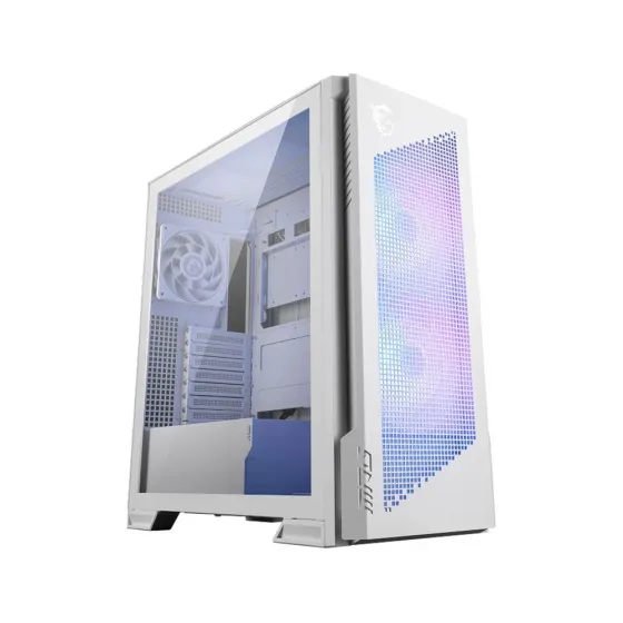MSI MPG VELOX 300R AIRFLOW PZ WHITE Temperli Cam 2x 120mm ARGB 1x 120 mm Fan E-ATX Beyaz 1250Watt Gaming Bilgisayar Kasası