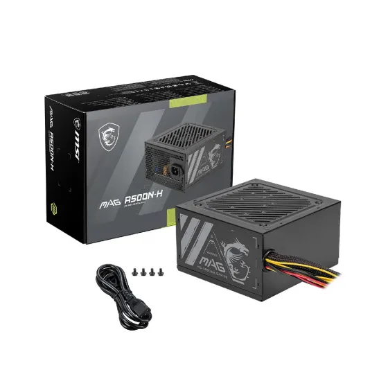 MSI PSU MAG A500N-H 500W POWER SUPPLY
