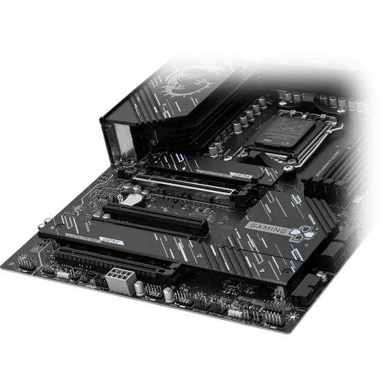 MSI X870E GAMING PLUS WIFI AM5 DDR5 8200MHZ(OC) 3X M.2  USB 40GBPS HDMI DP 5G LAN WIFI 7 RGB ATX