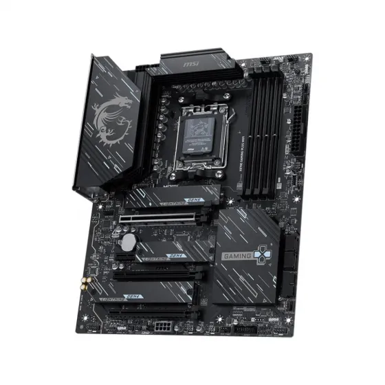 MSI X870E GAMING PLUS WIFI AM5 DDR5 8200MHZ(OC) 3X M.2  USB 40GBPS HDMI DP 5G LAN WIFI 7 RGB ATX