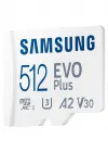 512GB SAMSUNG EVO PLUS MICROSDXC UHS-I U3 V30 A2 160MB/s MB-MC512SA/TR