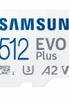 512GB SAMSUNG EVO PLUS MICROSDXC UHS-I U3 V30 A2 160MB/s MB-MC512SA/TR