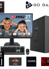 Go Gamer AE339D AMD Ryzen 7 7700 / 32GB DDR5 / 1TB SSD / AMD Radeon Graphics / MSI 27 100Hz. / OEM Ev Ofis Paket