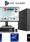Go Gamer E179D Intel Core Ultra 5 225 / 16GB DDR5 / 512GB SSD / Intel HD ARC XE2 Integrated Graphics / MSI 24 100Hz. / OEM Ev Ofis Paket