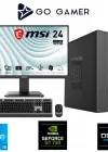 Go Gamer E252D Intel Core i5 14400F / 32GB DDR4 / 1TB SSD / Nvidia GT730 4GB / MSI 24 100Hz. / OEM Ev Ofis Paket