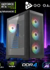 Go Gamer E304D Intel Core i5 12400F / 32GB DDR4 / 1TB SSD / RTX5060Ti 8GB / MSI 27 180Hz. / OEM Gaming Paket