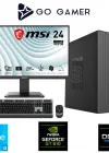 Go Gamer E32D Intel Core i3 10100F / 16GB DDR4 / 512GB SSD / Nvidia GT610 / MSI 24 / OEM Ev Ofis Paket