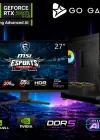 Go Gamer E330DP Intel Core i5 13400F / 32GB DDR5 / 2TB SSD / RTX5060Ti 8GB / MSI 27 200Hz. 0.5MS / OEM Gaming Paket