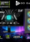 Go Gamer E586D Intel Core i7 13700F / 32GB DDR4 / 1TB SSD / RTX5060 8GB / MSI 24 180Hz. / OEM Gaming Paket