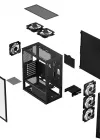 Go Gamer E747 Intel Core Ultra 9 285K / 32GB DDR5 / 2TB SSD / Intel HD ARC XE2 Integrated Graphics / 240mm Sıvı Soğutma / OEM Ev Ofis Paket