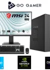 Go Gamer E83DF Intel Core i3 13100F / 16GB DDR5 / 1TB SSD / Nvidia GT610 / MSI 24 / OEM Ev Ofis Paket