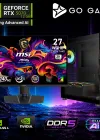 Go Gamer E841DP Intel Core Ultra 9 285K / 64GB DDR5 / 2TB SSD / RTX5070 12GB / 240mm Sıvı Soğutma / MSI 27 OLED 2K 240Hz. 0.03MS / OEM Gaming Paket