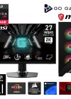 Go Gamer GA439DC AMD Ryzen 5 7600X / 32GB DDR5 6000Mhz / 1TB NVMe SSD 5000-3600MB-sn Gen4 / RX 9070 16GB / 240mm Sıvı Soğutma / MSI 27 2K 180Hz. / Windows 11 Pro Masaüstü Bilgisayar