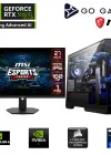 Go Gamer GA565DPC AMD Ryzen 5 8400F / 64GB DDR5 5200MHz / 2TB NVMe m.2 SSD / RTX 5060Ti 16GB / 240mm Sıvı Soğutma / MSI 27 180Hz. / AMD Gaming Paket
