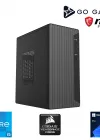 Go Gamer S218D Intel Core i5 12400F / 32GB DDR5 5200MHz / 512GB NVMe SSD 3300-3100MB-sn / GT730 / MSI 24 100Hz. / Windows 11 Pro Masaüstü Bilgisayar