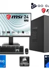 Go Gamer S573D Intel Core i7 12700 / 64GB 3200MHz / 1TB NVMe SSD 5000-3600MB-SN Gen4 / MSI 24 100Hz / Windows 11 Pro Masaüstü Bilgisayar