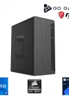 Go Gamer S594D Intel Core i7 12700F / 32GB 3200MHz / 1TB NVMe SSD 5000-3600MB-SN Gen4 / RX550 4GB / MSI 24 100Hz / Windows 11 Pro Masaüstü Bilgisayar