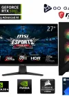Go Gamer S928DC Intel Core i7 14700F / 64GB 5200MHz DDR5 / 2TB NVMe SSD 6000-5000MB-SN Gen4 / RTX5060 8GB / 240mm Sıvı Soğutma / MSI 27 200Hz / Windows 11 Pro Masaüstü Bilgisayar