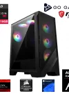Go Gamer S979DC Intel Core i7 14700F / 32GB 6000MHz DDR5 / 2TB NVMe SSD 6000-5000MB-SN Gen4 / RX 9060 XT 16GB / 240mm Sıvı Soğutma / MSI 27 200Hz / Windows 11 Pro Masaüstü Bilgisayar
