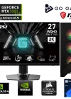 Go Gamer U109D Intel Core Ultra 7 265KF / 32GB DDR5 6000MHz / 2TB NVMe SSD 6000-5000MB-SN Gen4 / RTX 5080 16GB / 240mm Sıvı Soğutma / MSI 27 2K 180Hz / Windows 11 Pro Masaüstü Bilgisayar