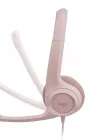 LOGITECH H390 MIKROFONLU PEMBE KULAKLIK 981-001281