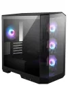 MSI MAG PANO M100R PZ Temperli Cam 3x120mm 1x120mm ARGB Fan mATX 750W 80+ Certified Panoramik Gaming Siyah Bilgisayar Kasası