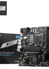 MSI PRO B760M-P SOKET 1700 DDR5 6800(OC) PCI-E M.2 USB3.2 HDMI DP VGA 1X 1G LAN MATX