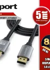 QPORT Q-DP54 DISPLAY PORT 1.4V 5MT KABLO