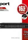QPORT Q-POE16G 16 PORT GIGABIT + 2 PORT GIGABIT UP
