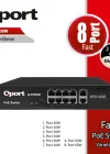 QPORT Q-POE8M 8 PORT 10/100 + 2 PORT 10/100/1000 U