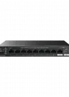 TENDA TEG1110PF-8-120W 10PORT 10/100/1000 SWITCH