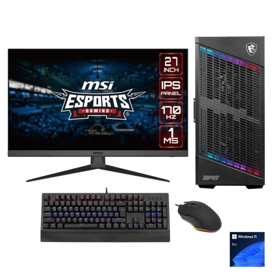Go Gamer DF1692DS Intel Core i9 14900KF 128GB 512GB SSD RTX4080 Super Windows 11 Pro 27 Masaüstü Bilgisayar
