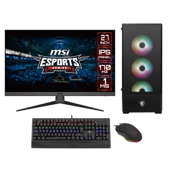 Go Gamer GG485DZ Intel Core i7 14700KF 32GB 2TB SSD + 2TB HDD RX7600 Windows 11 Pro 27 Masaüstü Bilgisayar