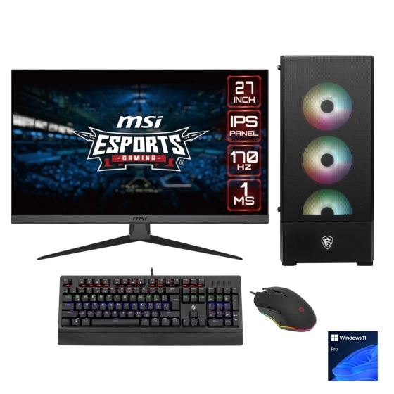 Go Gamer GG659DX Intel Core i7 14700KF 32GB 1TB SSD + 1TB HDD RTX4080 Super Windows 11 Pro 27 Masaüstü Bilgisayar