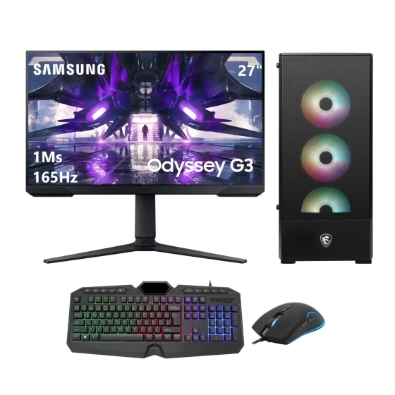 Go Gamer GO1121SLD Intel Core i5 12400F 16GB 1TB SSD + 1TB HDD RX7600 Windows 11 Pro 27 Masaüstü Bilgisayar