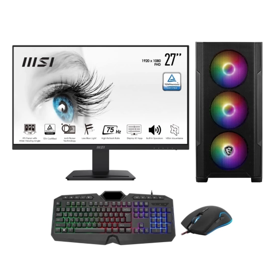 Go Gamer GO1845DS Intel Core i7 12700F 16GB 256GB SSD + 1TB HDD GT730 Windows 11 Pro 27 Masaüstü Bilgisayar