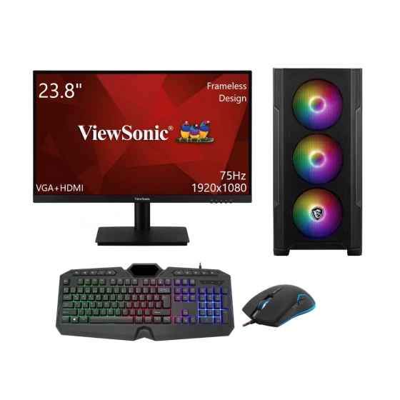 Go Gamer GO189DS Intel Core i3 12100F 16GB 256GB SSD GT1030 Windows 11 Pro 23.8 Masaüstü Bilgisayar
