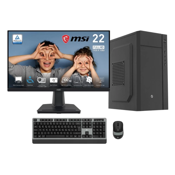 Go Gamer LT10D Intel Core i3 10100 16GB 128GB SSD Freedos 21.5 Masaüstü Bilgisayar