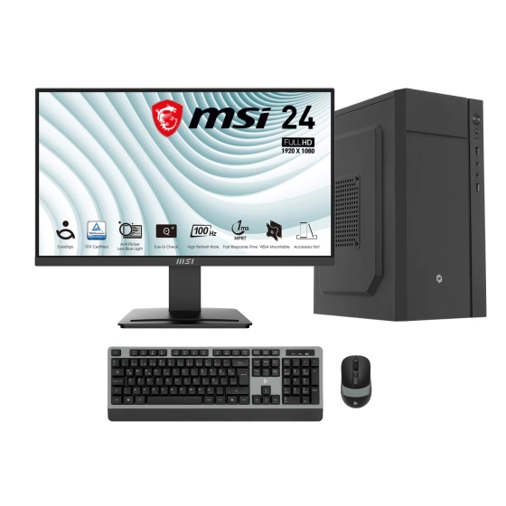 Go Gamer LT65D Intel Core i5 12400 16GB 512GB SSD Freedos 23.8 Masaüstü Bilgisayar