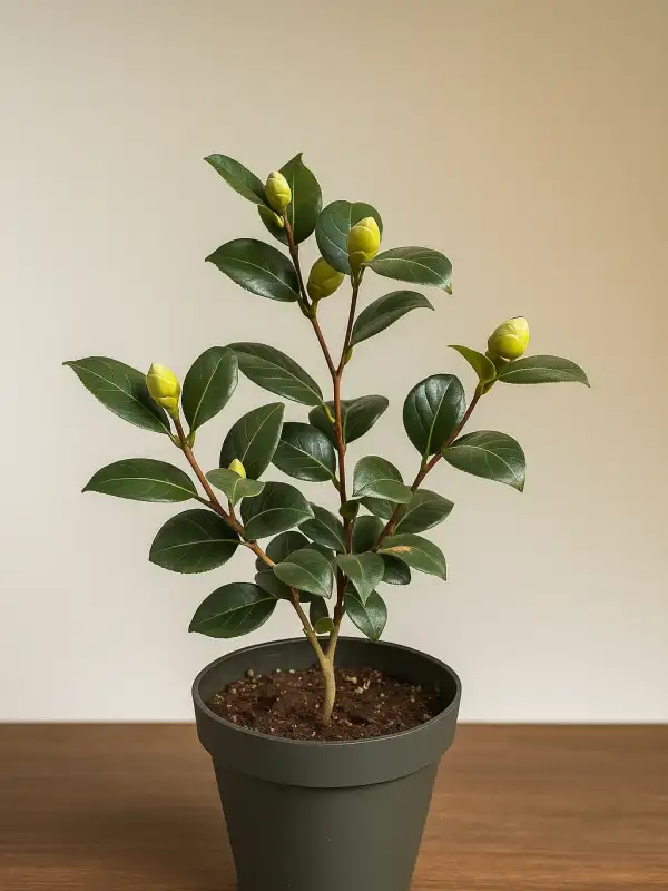 Kamelya Çiçeği (Camellia japonica)