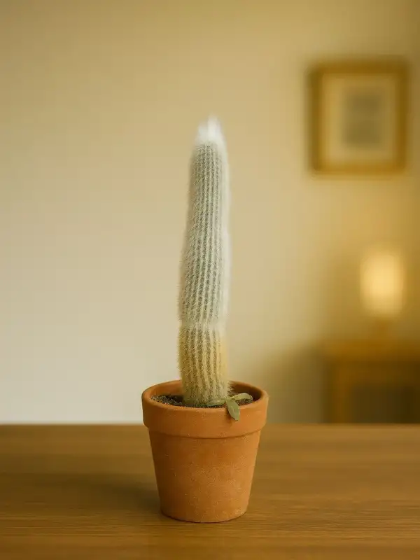 Old Man Cactus Cephalocereus senilis (Yaşlı Adam Kaktüsü)