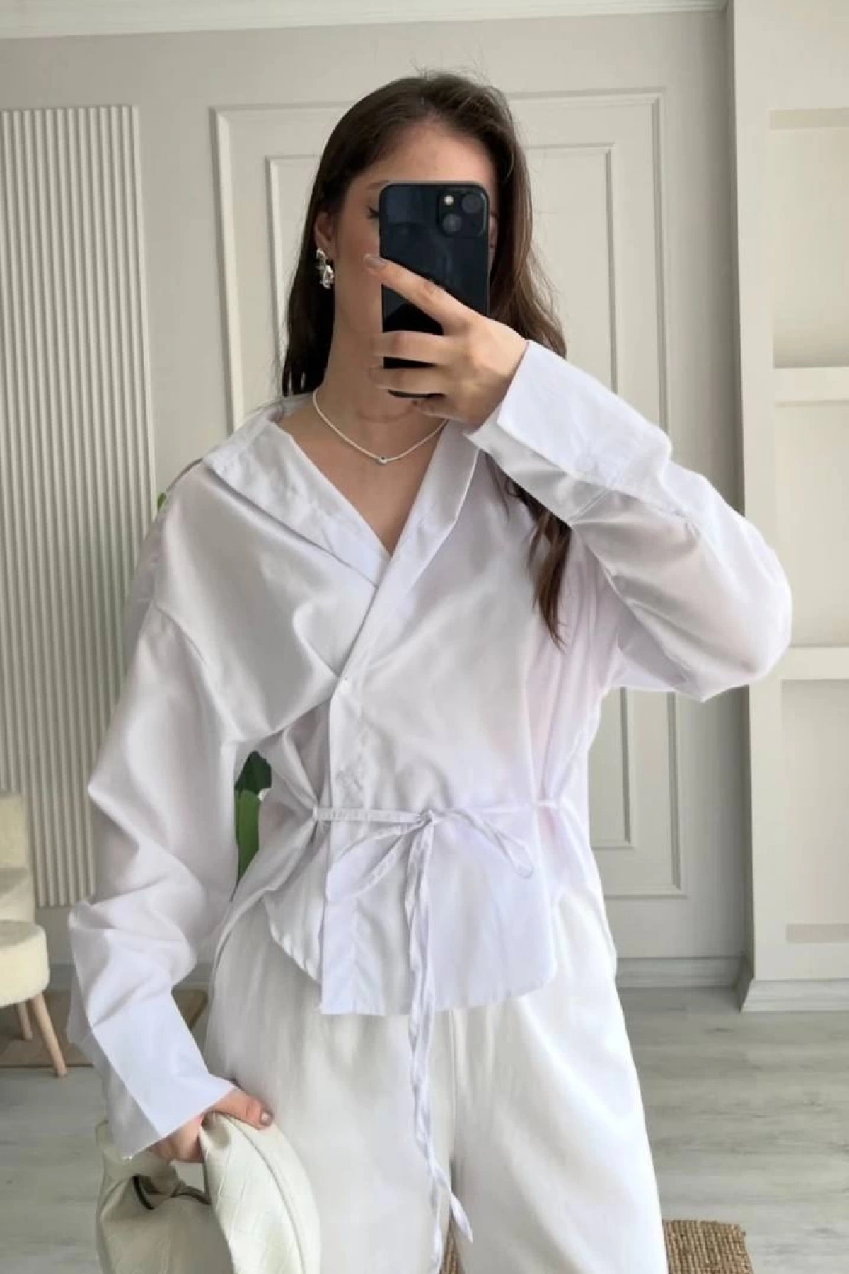 Alessi Blazer Gömlek - Beyaz