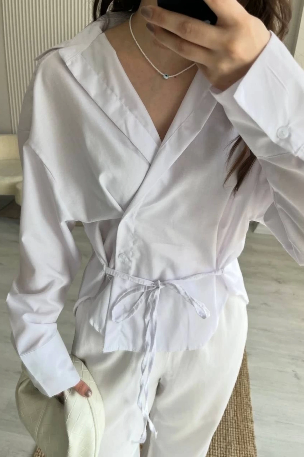 Alessi Blazer Gömlek - Beyaz