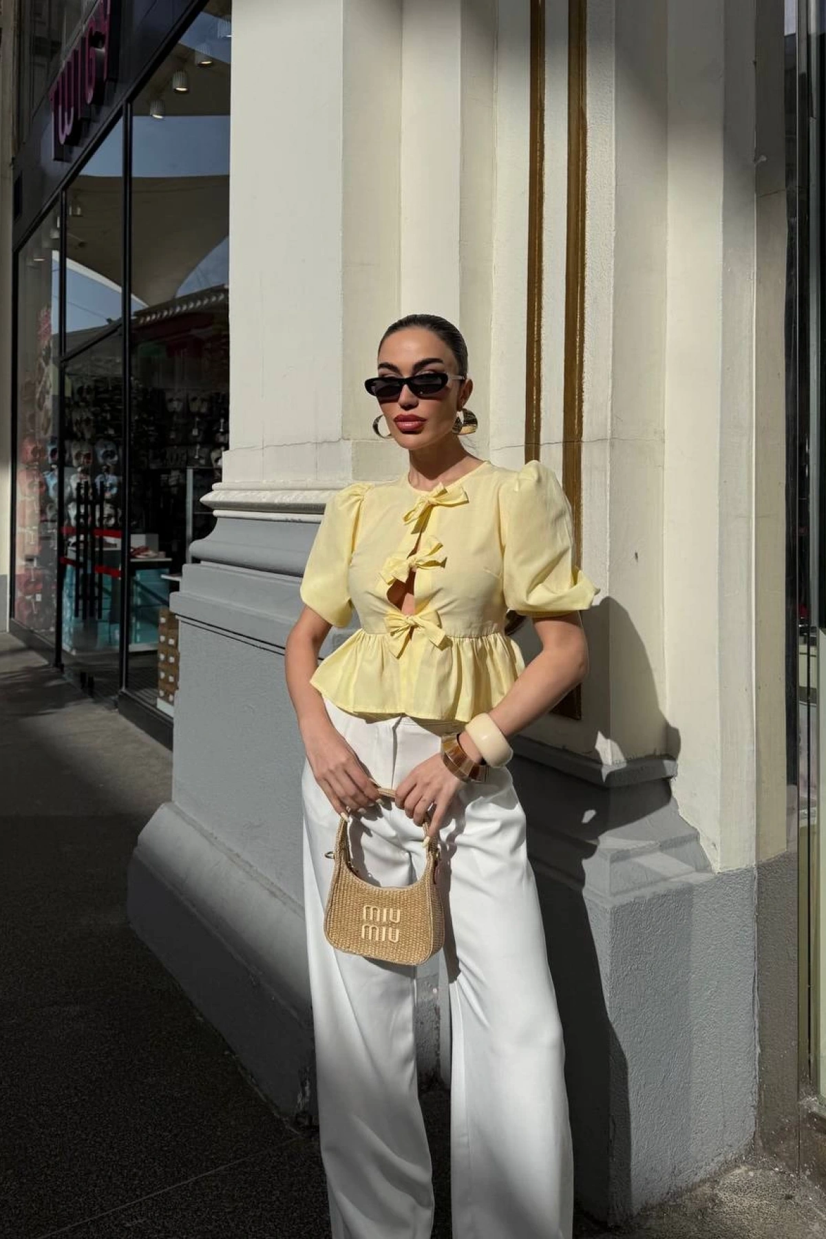 Aisha Balon Kol Gömlek