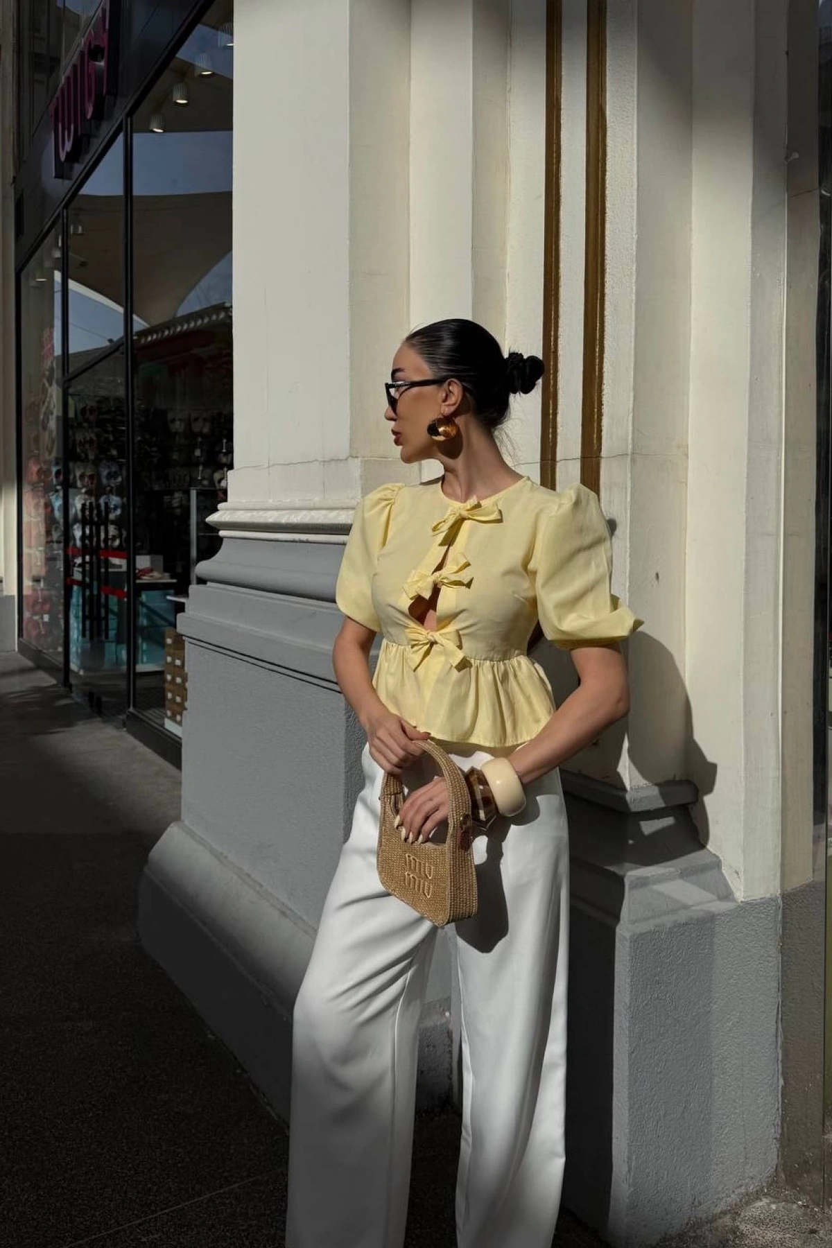 Aisha Balon Kol Gömlek