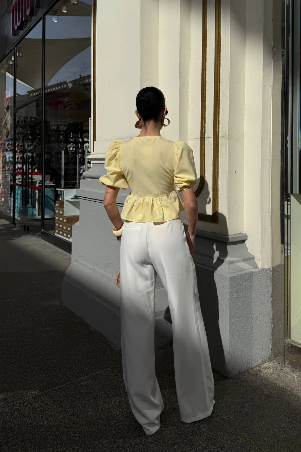 Aisha Balon Kol Gömlek