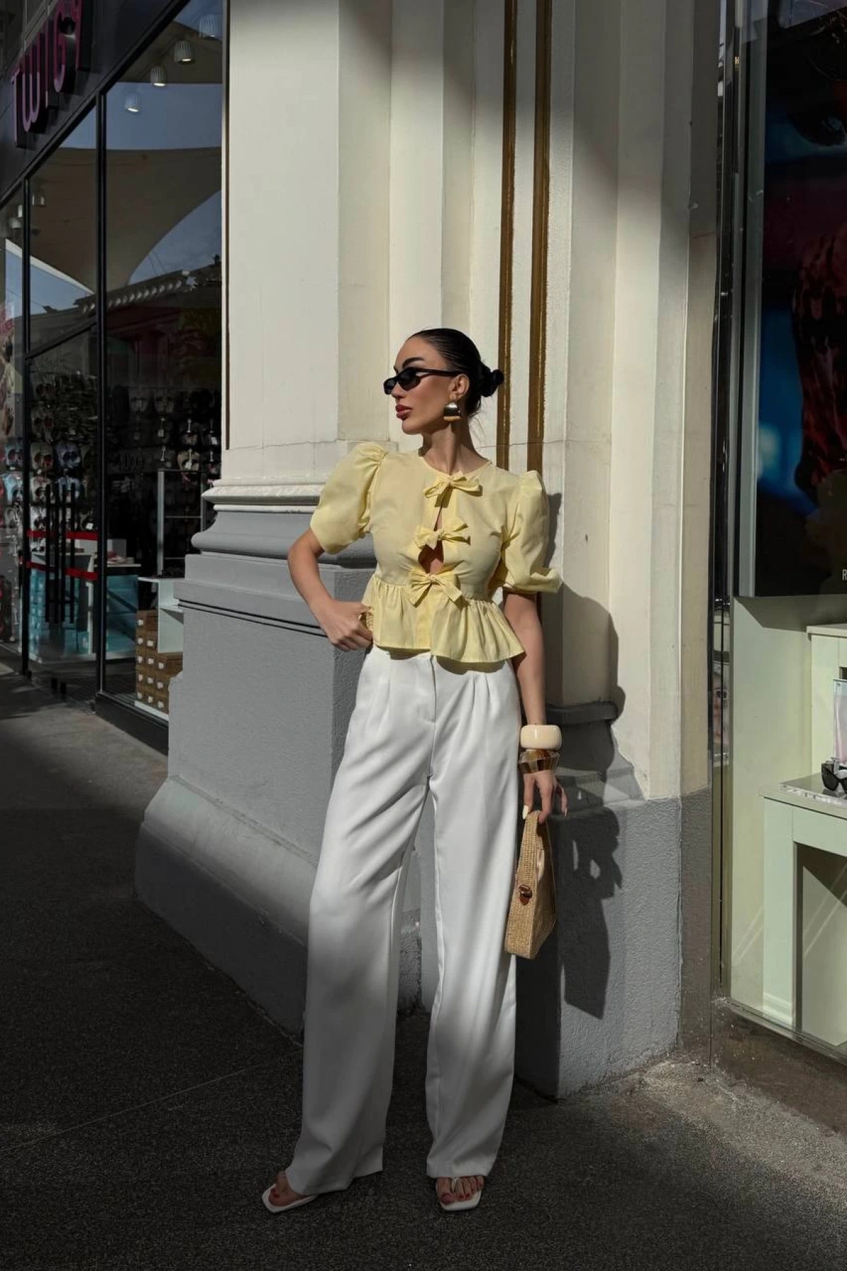 Aisha Balon Kol Gömlek