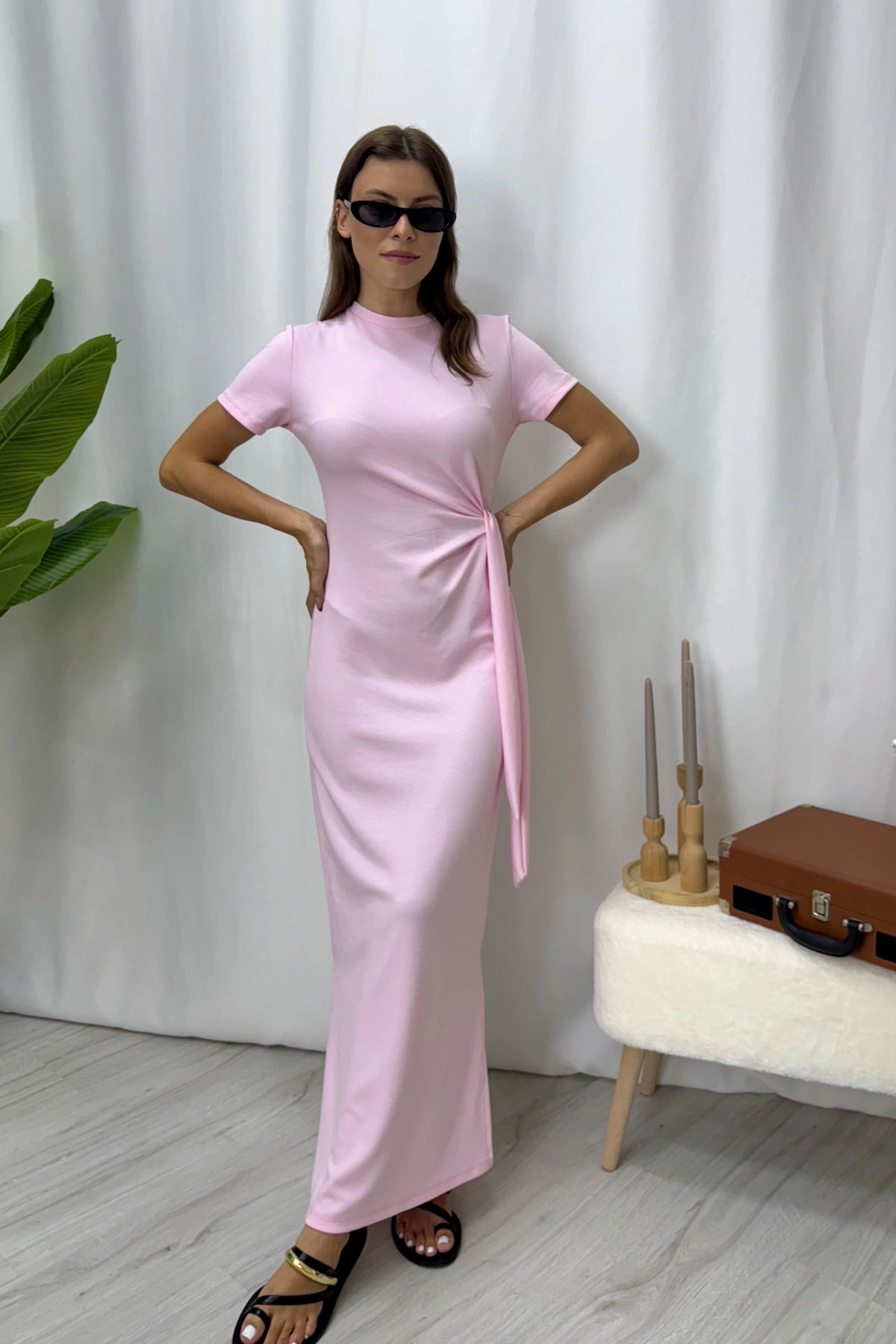 Nigel Oysho Elbise-Pembe